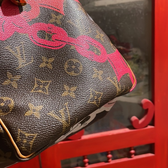 SOLD /  Louis Vuitton Chain - Flower speedy 30 - Picture 9 of 17